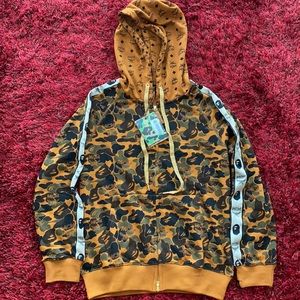 MCM x BAPE Bathing Ape hoodie